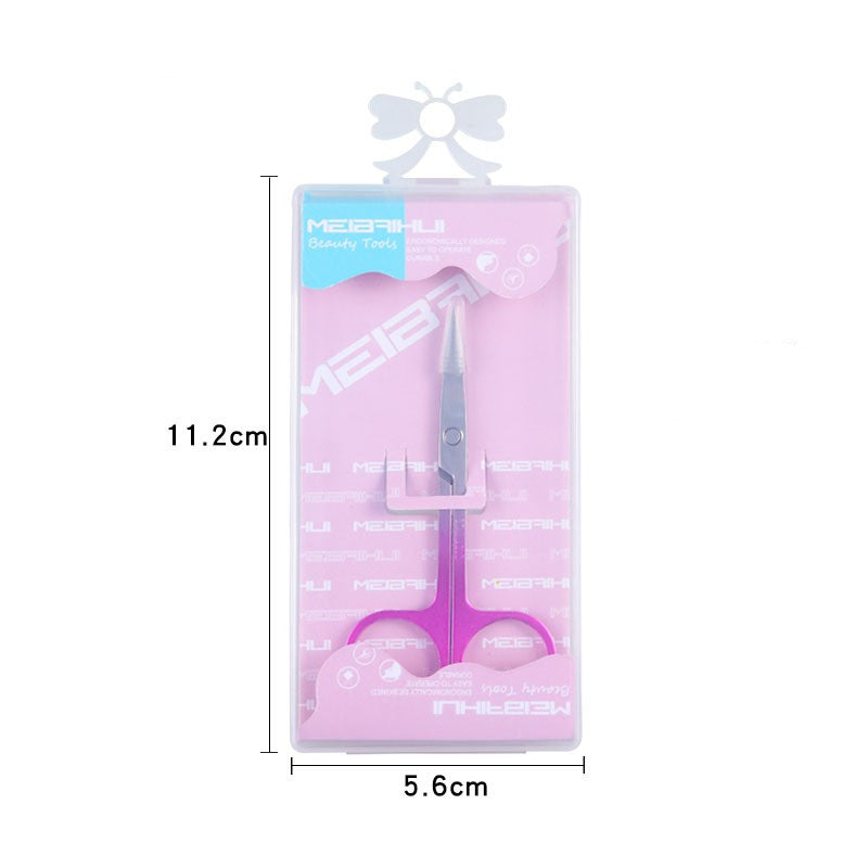 Titanium Eyebrow Scissors Titanium Eyebrow Scissors